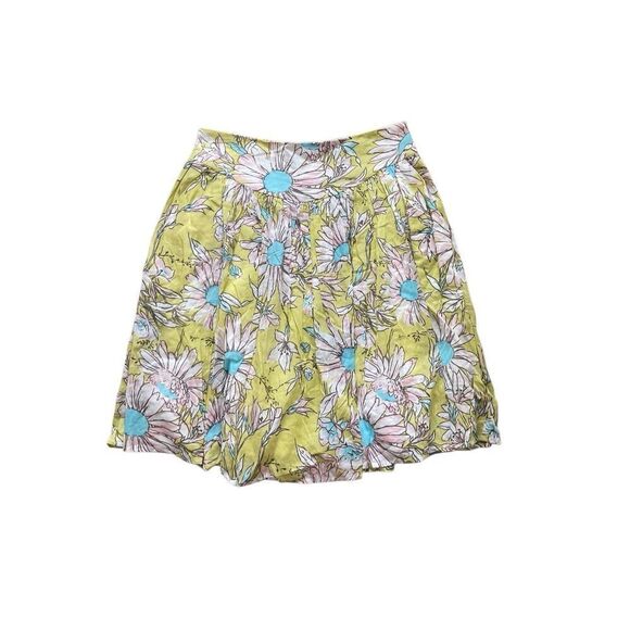 Y2K Necessary Objects Floral Mini Skirt – Size Small – 100% Cotton - Picture 1 of 5